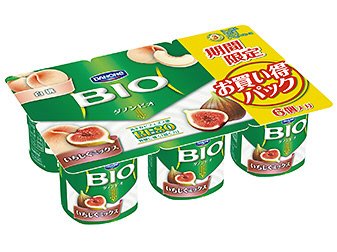 ダノンビオ　いちじくミックス＋白桃