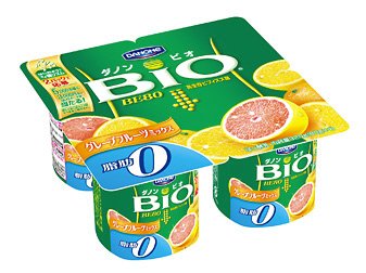 ダノンビオ　脂肪０  グレープフルーツミックス