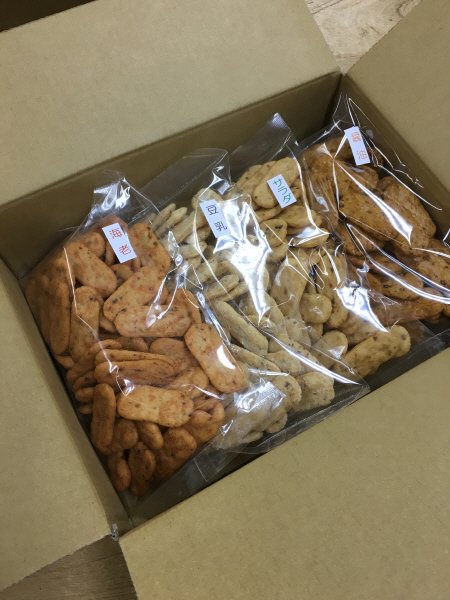 おから煎餅匠の４種