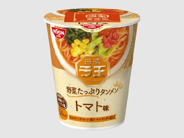 日清ラ王　野菜たっぷりタンメン　トマト味