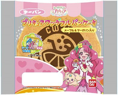 プリキュア　パンケーキ（メープル&マーガリン）