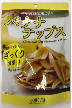 ざっくり食感バナナチップス