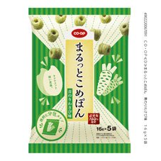 まるっとこめぽん　青のりわさび味