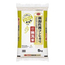 無洗米　新潟佐渡コシヒカリ