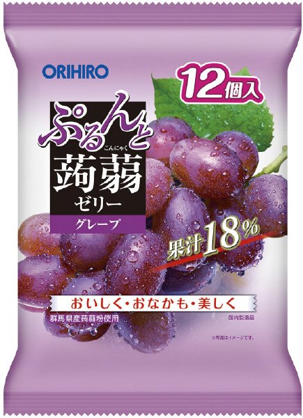 ぷるんと蒟蒻ゼリーパウチ　グレープ