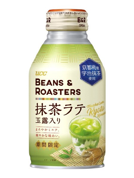 ＵＣＣ　ＢＥＡＮＳ　＆　ＲＯＡＳＴＥＲＳ　抹茶ラテ玉露入り　Ｒ缶