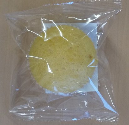 オレンジの蒸しパン