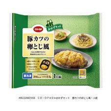 おかずセット　豚カツの卵とじ風