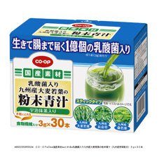 乳酸菌入り九州産大麦若葉の粉末青汁（九州産野菜配合）