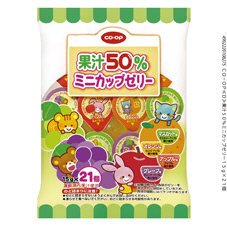 果汁５０％ミニカップゼリー