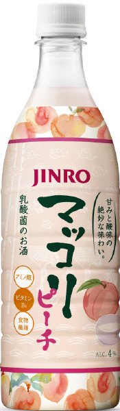 JINROマッコリピーチ４°７５０ｍｌ