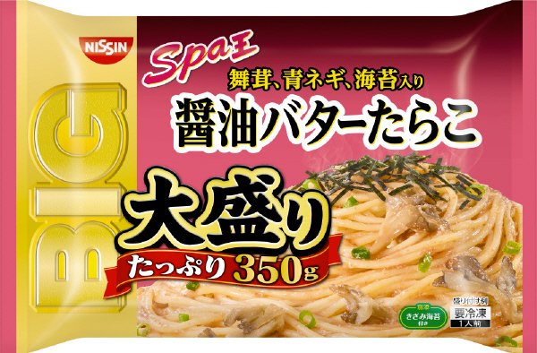 日清スパ王ＢＩＧ　醤油バターたらこ　大盛り