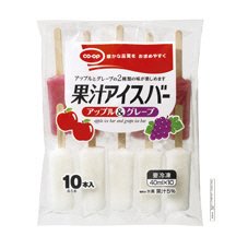 ≪ベーシック≫果汁アイスバー　アップル＆グレープ