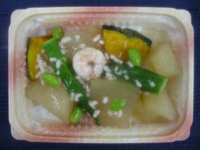 冬瓜と夏野菜の鶏そぼろあん