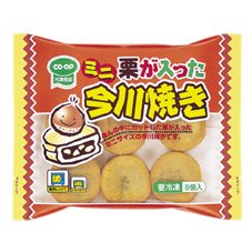 栗が入ったミニ今川焼き