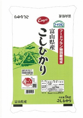 特別栽培米　富山県産こしひかり