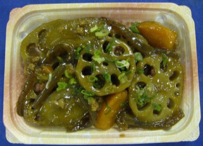 蓮根と鶏そぼろのあまから
