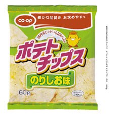 ≪ベーシック≫ポテトチップス　のりしお味