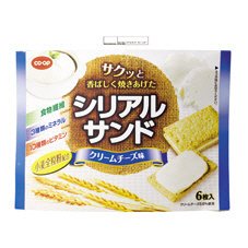 シリアルサンド　クリームチーズ味