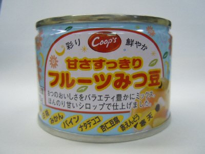 甘さすっきりフルーツみつ豆