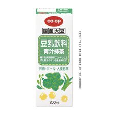 豆乳飲料　青汁抹茶