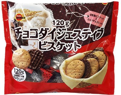 チョコダイジェスティブビスケット