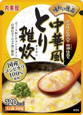 味わい逸品　中華風とり雑炊