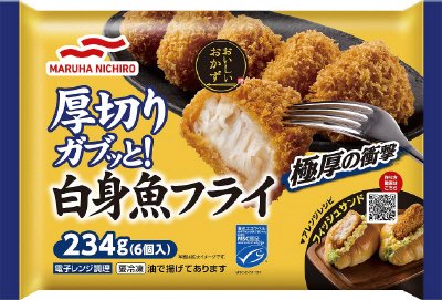 厚切りガブッと！白身魚フライＭＳＣ　２３４ｇ（６個）／８×４