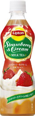 リプトン　ストロベリー＆クリームミルクティー