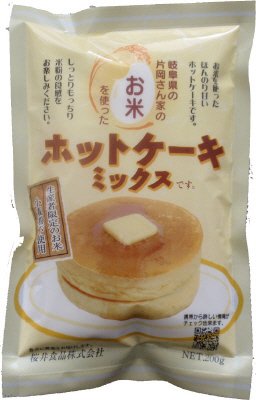 お米のホットケーキミックス