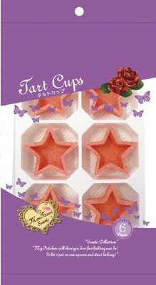 タルトカップ スター S ローズピンク