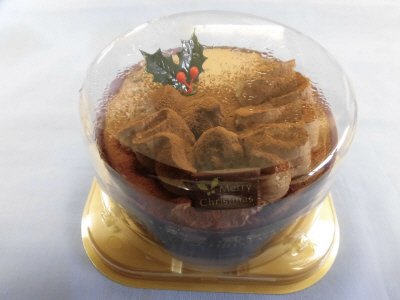 クリスマス　チョコのケーキ