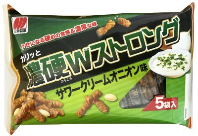 濃硬Ｗストロング　サワークリームオニオン味
