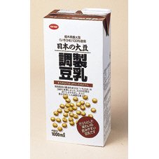 日本の大豆調製豆乳