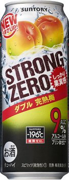 －１９６℃ストロングゼロ＜ダブル完熟梅＞５００ｍｌ