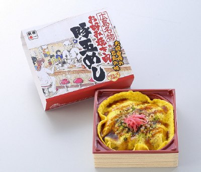 広島名物お好み焼き風豚玉めし