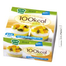 ≪健康≫１００ｋｃａｌフルーツショートケーキ