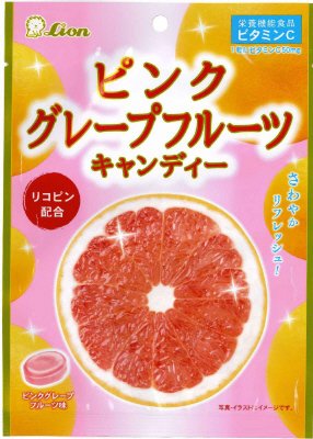 ピンクグレープフルーツキャンディー