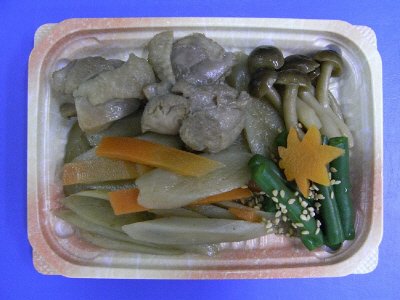 しめじと鶏ごぼうの味わい盛り