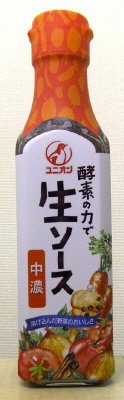 ユニ酵素の力で生ソース中濃２００ｍｌ壜