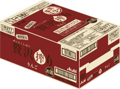 アサヒ贅沢搾りりんご缶５００ｍｌＸ２４