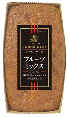 パウンドケーキフルーツミックス