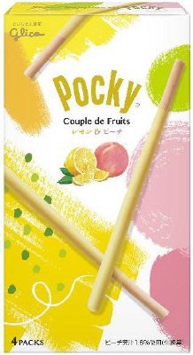 ポッキー　Ｃｏｕｐｌｅ　ｄｅ　Ｆｒｕｉｔｓ＜レモン＆ピーチ＞