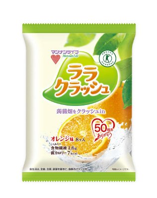蒟蒻畑ララクラッシュオレンジ味