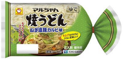 マルちゃん焼うどん　ねぎ塩豚カルビ味　２人前