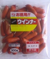 お徳用ウインナー