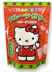 ハローキティフルーツゼリー　アップル味