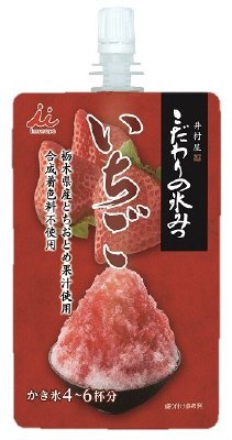 こだわりの氷みつ　いちご