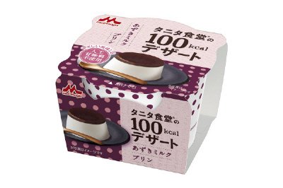 タニタ食堂の１００Ｋｃａｌデザート　あずきミルクプリン