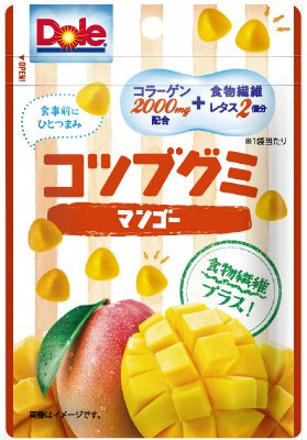 ドールコツブグミマンゴー（食物繊維プラス）